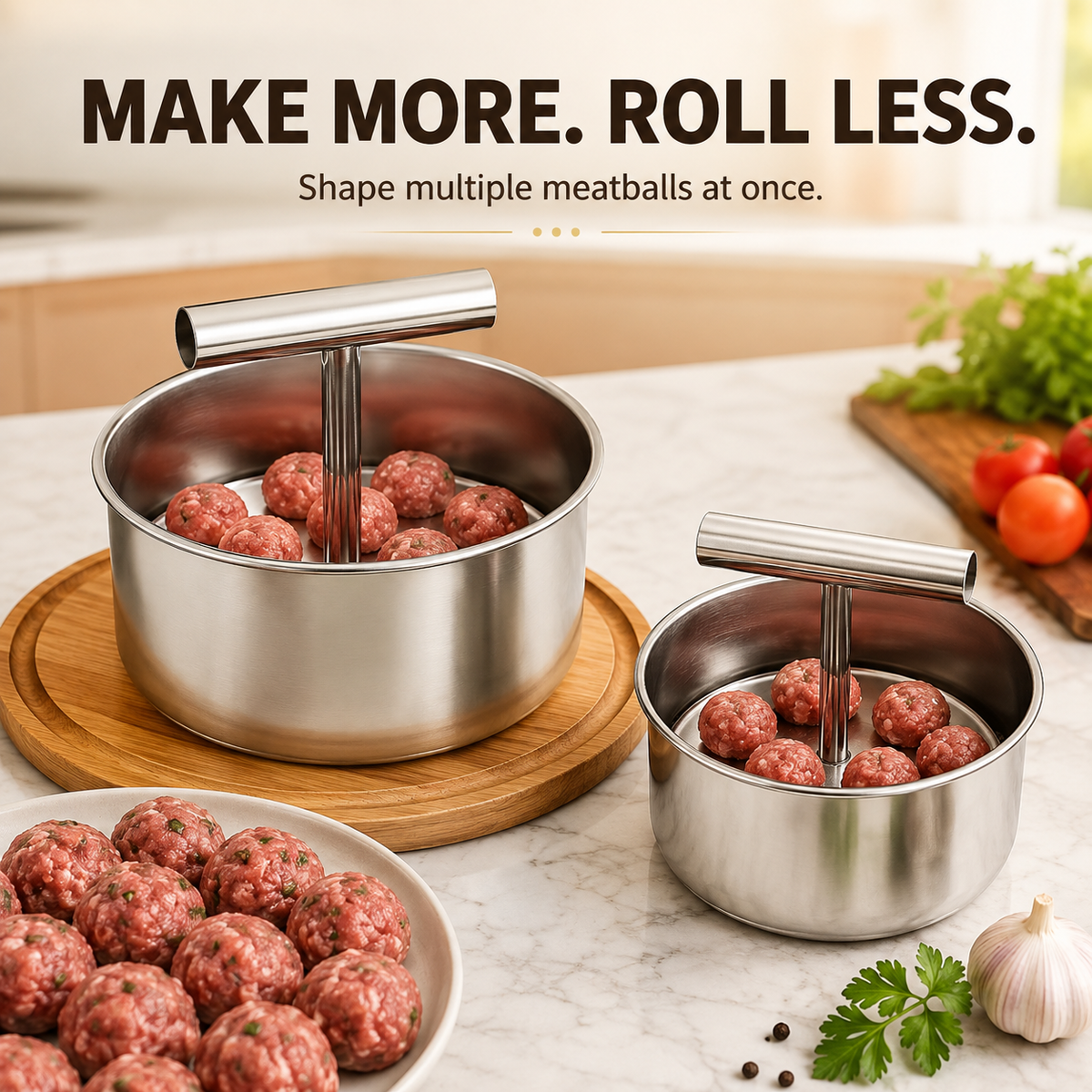 🔥Limited Time 50% OFF🎉Stainless Steel Meatball Press.