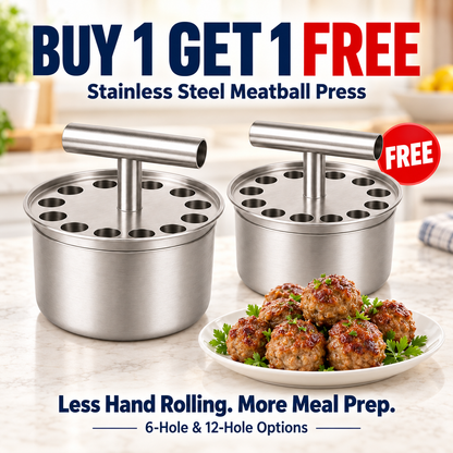 🎉Buy More Get More Free🔥Stainless Steel Meatball Press