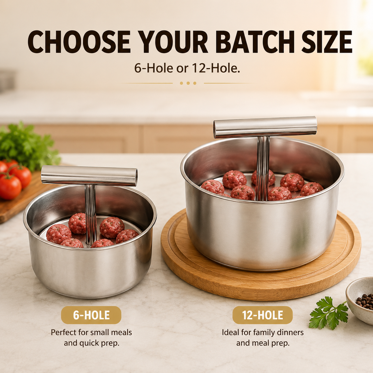 🔥Limited Time 50% OFF🎉Stainless Steel Meatball Press.