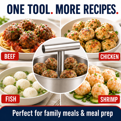 🎉Buy More Get More Free🔥Stainless Steel Meatball Press
