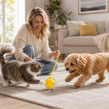 Avoidance Pet Toy Ball with 3 Speed Modes