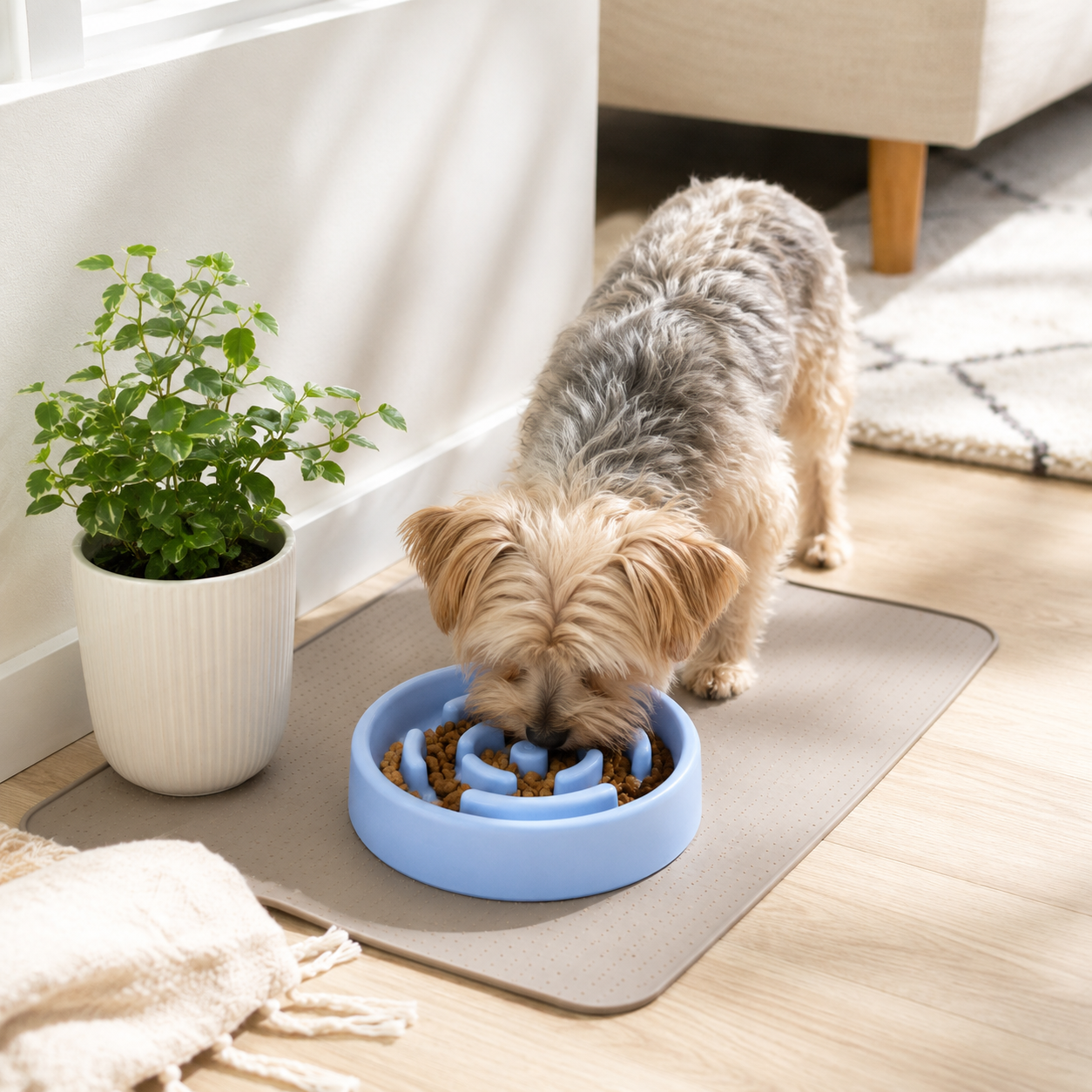 Slow Feeder Pet Bowl