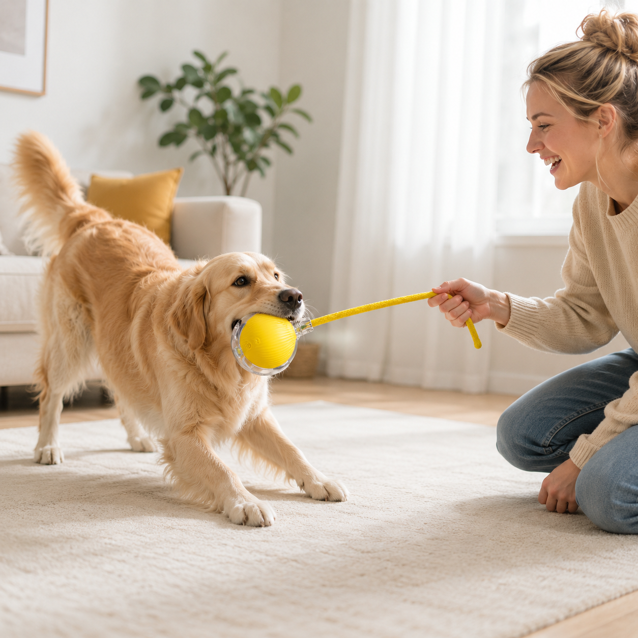 Avoidance Pet Toy Ball with 3 Speed Modes
